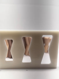 No Chiseling Bow Tie Inlays - Premium Walnut Maple Bow Tie Inlay With Router Template Jig