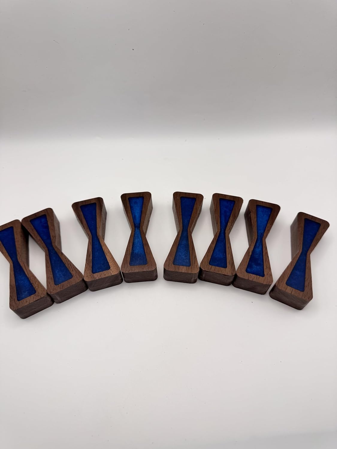 Walnut Bow Tie Inlays With Router Template 8pc