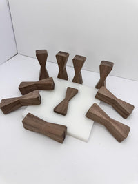 No Chiseling Bow Tie Inlays - Elegant Walnut Bow Tie Inlay With Router Template Jig