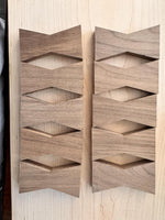 Walnut Butterfly Bow Tie Inlays 10 pack