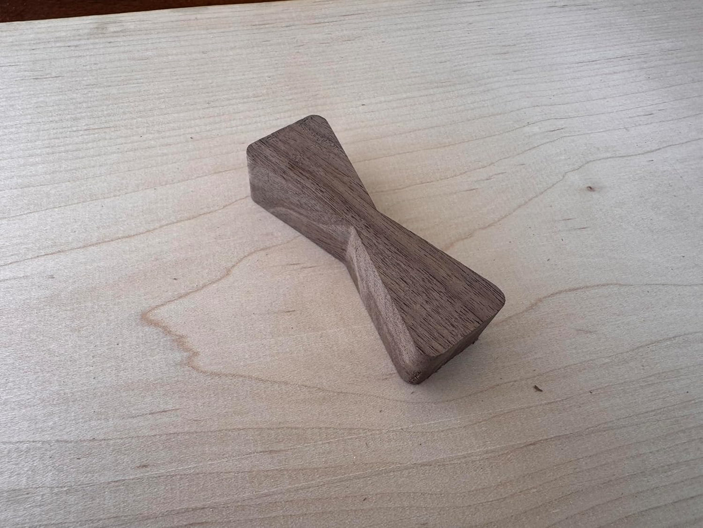 Front Facing Pack of 10 bow tie inlays for wood working