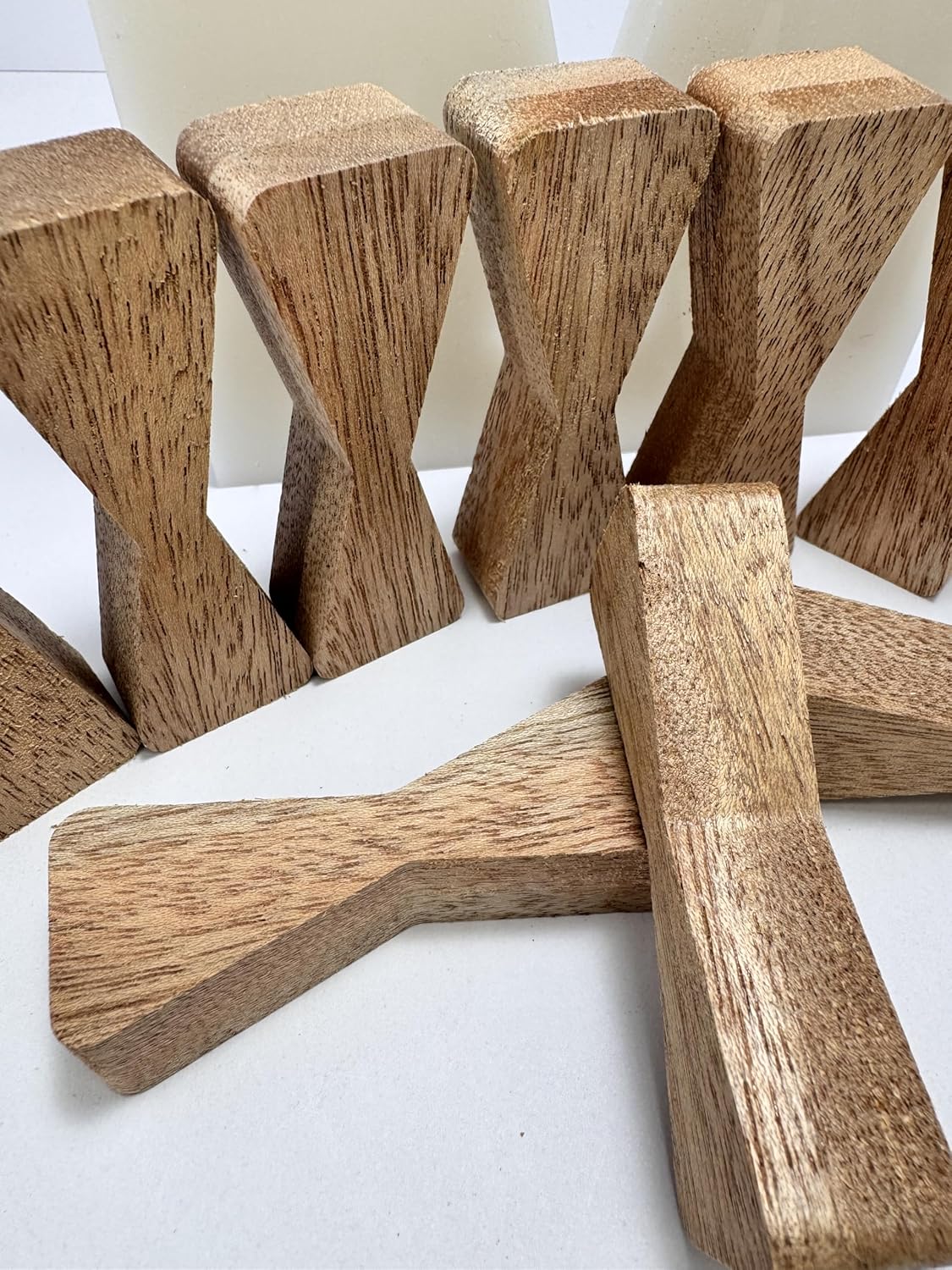 No Chiseling Bow Tie Inlays - Mahogany Wood Inlays For Wood Working With Router Template